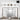 DivineDazzle Width 36 in. 5-Light Acrylic Brushed Gold LED Vanity Light with Bathroom