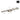 Orba Collection 44 in. Modern Minimalist Bathroom Vanity Light, LED 6 Bulb Acrylic Shades, Wall Mounted Decorative Lighting Fixture, Suitable for Bathroom Vanity Mirror (Champagne Gold)