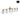 RingMist 39 in. Modern 6-Light Vanity Wall Sconce, Golden Finish with Frosted Glass Shades for Bathroom or Hallway Lighting (No Bulbs)