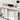 Epoch 29 in. 5-Light Black Vanity Light with Vintage Glass Shade