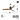 SerenityLeaf 52 in. Indoor Walnut Wood Modern Ceiling Fan with LED Bulb Included with Remote Included