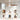 52 in. Integrated LED Indoor White Downrod Standard Ceiling Fan with Walnut Blades, Dimmable Light,Remote,DC Motor