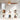 52 in. Integrated LED Indoor Flush Mount Gold Standard Ceiling Fan with Dimmable Light and Remote DC Motor