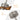 52 in. Integrated LED Indoor Nickel Downrod Standard Ceiling Fan with Walnut Blades, Dimmable Light,Remote