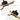 52 in. Integrated LED Indoor Black Downrod Standard Ceiling Fan with Oak Blades, Dimmable Light,Remote,DC Motor