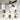 SerenityShine Blade Span 52 in. Indoor Coffe Low Profile Ceiling Fan with LED Bulb Included with Remote Included