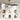52 in. Integrated LED Indoor Nickel Downrod Standard Ceiling Fan with Dark Walnut Blades, Dimmable Light,Remote