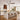 52 in. Integrated LED Indoor Nickel Downrod Standard Ceiling Fan with Dark Walnut Blades, Dimmable Light,Remote