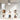 52 in. Integrated LED Indoor Flush Mount Brushed Nickel Standard Ceiling Fan with Dimmable Light and Remote