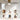 52 in. Integrated LED Indoor Flush Mount Gold Standard Ceiling Fan with Dimmable Light and Remote DC Motor