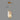 TribuLatern 3 Pack- Gold Modern Crystal Pendant Light with Crystal Prism Design