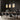 TribuLatern 3 Pack 1-Light Sliver Modern Crystal Pendant Light with Crystal Prism Design