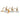 EpochDelight 23 in. 3-Light vanity light with Clear Crystal Shades, Gold Iron Finish Vanity Light Fixture for Bathroom