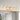 Epoch 29 in. 5-Light Golden Vanity Light with Vintage Glass Shade
