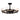 SpinningBlan 33 in. Chandelier Ceiling Fan for Bedroom Dining Room Living Room Kitchen Farmhouse Entry,Matte Black+ Wood Grain